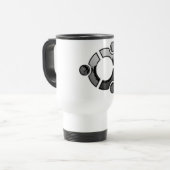 Mug De Voyage Ubuntu (chrome) (Devant gauche)