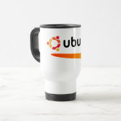 Mug De Voyage Ubuntu Linux Open Source (Devant gauche)