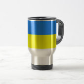 Mug De Voyage Ukraine, flag of Ukraine, (Devant droit)