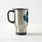 Mug De Voyage Un adorable vaisseau-fusée dans l'espace dessin an (Gauche)