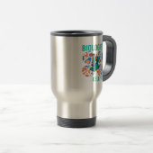 Mug De Voyage Un biologiste prend des cellules en microbiologie (Devant droit)