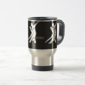 Mug De Voyage Un bon nombre de danseurs - clairs (Devant droit)