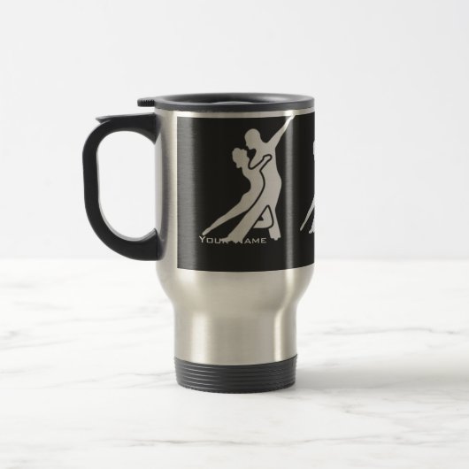 Mug De Voyage Un bon nombre de danseurs - clairs (Gauche)