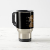 Mug De Voyage "Un cœur d'Or" (Devant gauche)