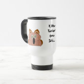 Mug De Voyage Un enseignant sage (Devant gauche)