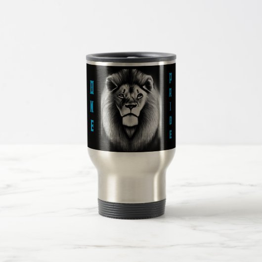 Mug De Voyage Un lion de fierté (Centre)