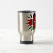 Mug De Voyage Un Motif kenyan dynamique : un art 18 étoiles (Centre)