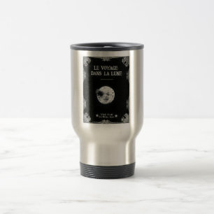 Mug De Voyage Un voyage cinéma français vintage de lune au ré