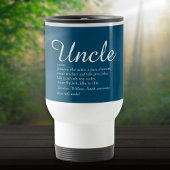 Mug De Voyage Uncle Cool Fun Citation Moderne Élégant Script Ble