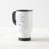 Mug De Voyage Une fois un scorpion (Devant gauche)