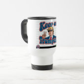 Mug De Voyage Une foule de partisans de Trump (Devant gauche)