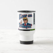 Mug De Voyage Une foule de partisans de Trump (Centre)