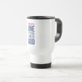 Mug De Voyage Une nation sous Dieu (Devant droit)