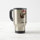 Mug De Voyage Unicorn Pug (Devant gauche)
