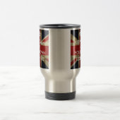 Mug De Voyage Union Jack britannique gardent le calme et (Centre)