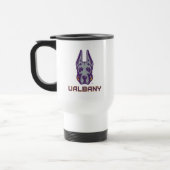 Mug De Voyage Université d'Albany Great Danes (Gauche)