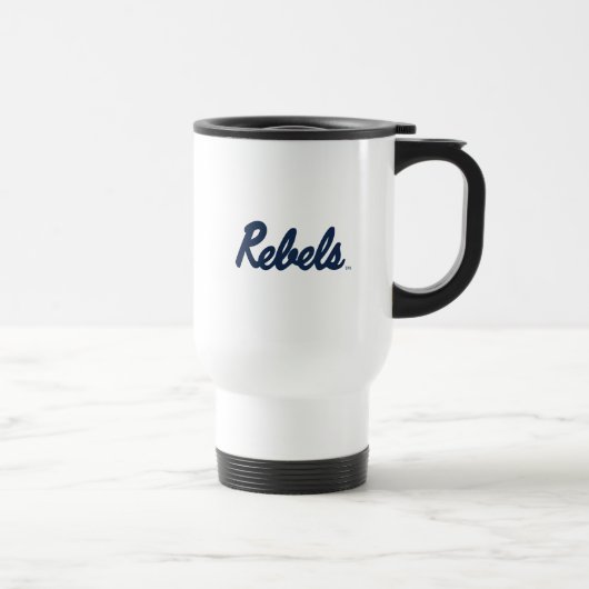 Mug De Voyage Université du Mississippi | Script Rebels (Droite)