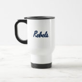 Mug De Voyage Université du Mississippi | Script Rebels (Gauche)