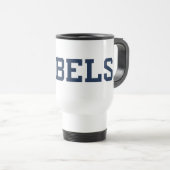 Mug De Voyage Université du Mississippi | Wordmark Rebels (Devant droit)