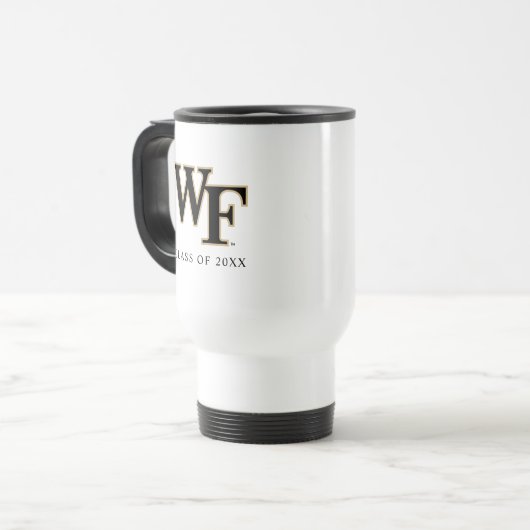 Mug De Voyage Université Wake Forest | WF (Devant gauche)