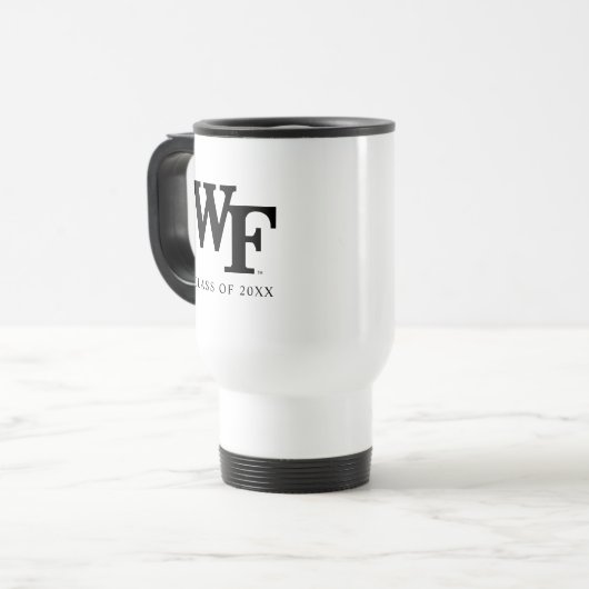 Mug De Voyage Université Wake Forest | WF (Devant gauche)