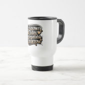 Mug De Voyage Unknown Today, Unforgettable Tomorrow (Devant droit)