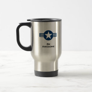 Mug De Voyage USA Be Awsome blue