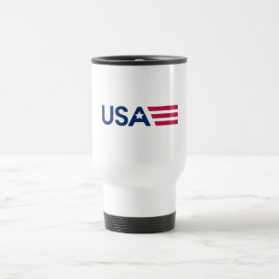 Mug De Voyage USA Stars and Stripes