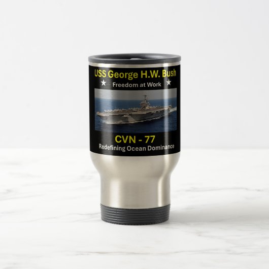 Mug De Voyage USS George H.W. Bush (CVN-77) (Centre)