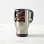 Mug De Voyage V est pour le vinyle (Devant droit)