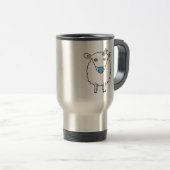 Mug De Voyage Vaccination contre la cire des moutons (Devant droit)