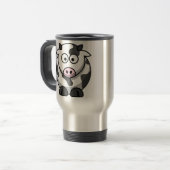 Mug De Voyage Vache à bande dessinée (Devant gauche)