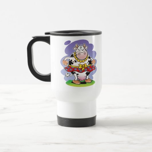 Mug De Voyage Vache idiote Matilda (Gauche)
