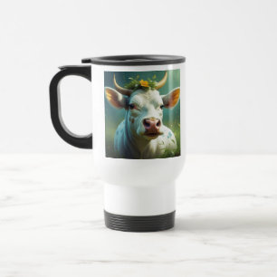 Mug De Voyage Vache, J'Ai Besoin De Café Drôle