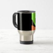 Mug De Voyage vague colorée (Devant gauche)