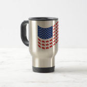 Mug De Voyage vague-drapeau (Devant gauche)