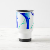 Mug De Voyage Vagues Abstraites (Centre)