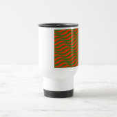 Mug De Voyage Vagues rouges et vertes (Centre)