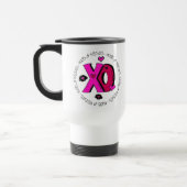 Mug De Voyage Valentine Hugs et baisers (Gauche)