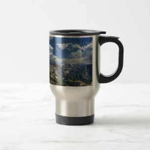Mug De Voyage Vallée de Yosemite et demi-dôme d'Eagle Peak