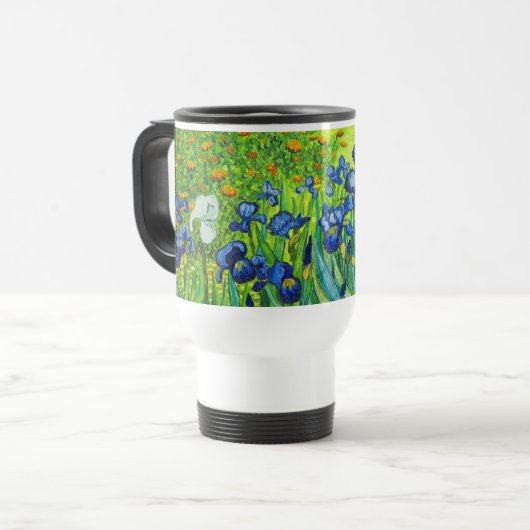 Mug De Voyage Van Gogh Irises (Devant gauche)