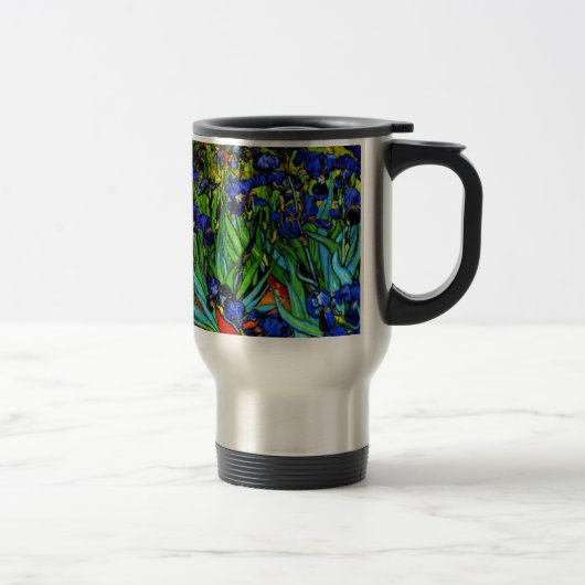 Mug De Voyage Van Gogh - Irises, célèbre peinture de Van Gogh (Droit)