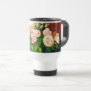 Mug De Voyage Van Gogh Peonies et Roses