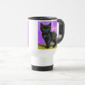Mug De Voyage Van Gogh Style Cat (Devant droit)