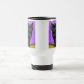 Mug De Voyage Van Gogh Style Cat (Centre)