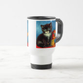 Mug De Voyage Van Gogh Tuxedo Cat (Devant droit)