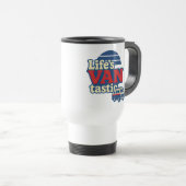 Mug De Voyage VANtastic Red Cream Blue Edition (Devant droit)