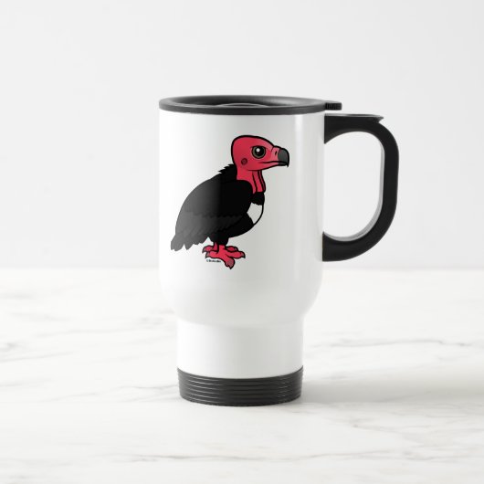 Mug De Voyage vautour Rouge-dirigé (Droite)