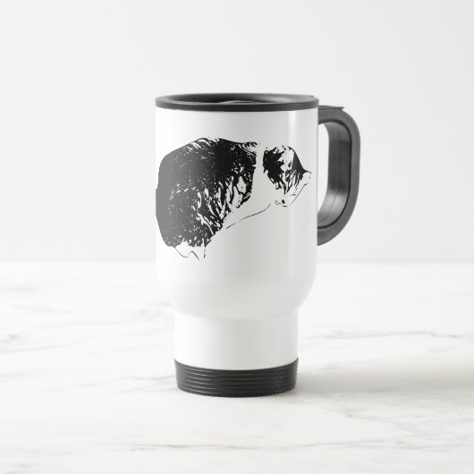 Mug De Voyage Vector Path, Boost quotidien (Devant droit)