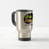 Mug De Voyage Vedette du rock par nuit - chef de projet du (Devant gauche)